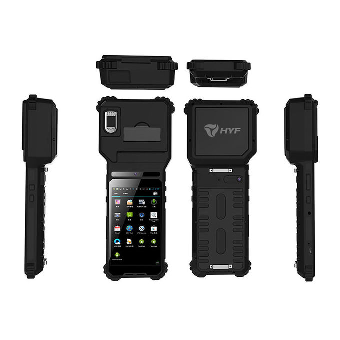 4G WIFI Biometric Tablet PC GPS Rugged IP54 6000mA Tab With Fingerprint Sensor 1
