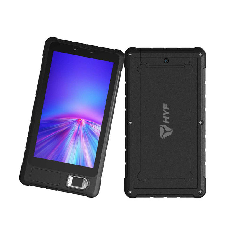 7 Inch Fingerprint Biometric Device Rugged Industrial Tablet NFC Bluetooth GPS For Election