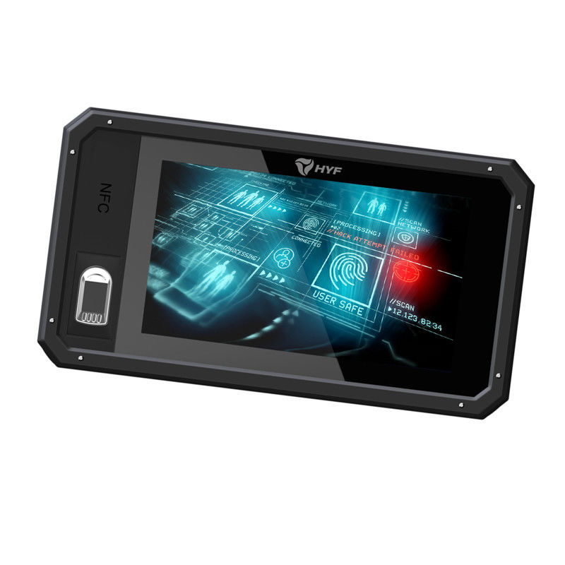 buy NFC Android 7.0 Rugged Mobile Computer DC Fingerprint Waterproof Biometric Tablet online manufacturer