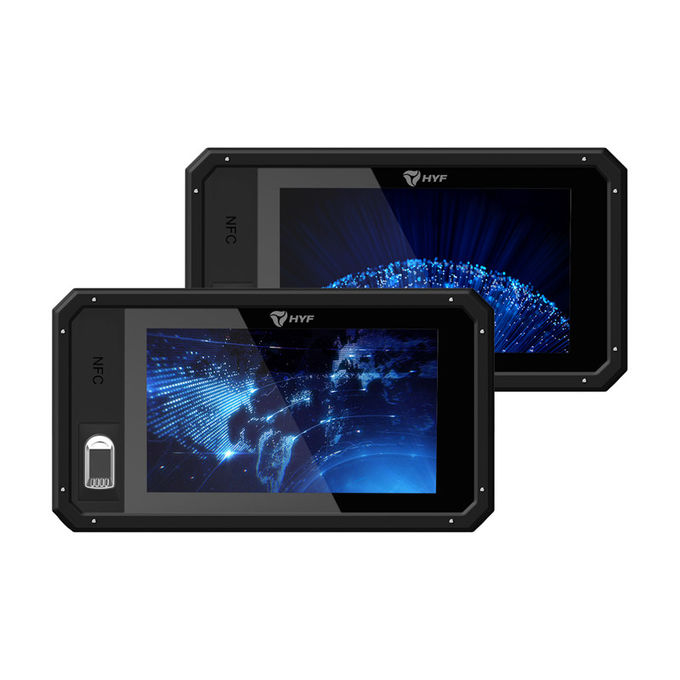 Removable Rugged Tablet PC 8 Inch Fingerprint Biometric Tablet NFC Android 7.0 0