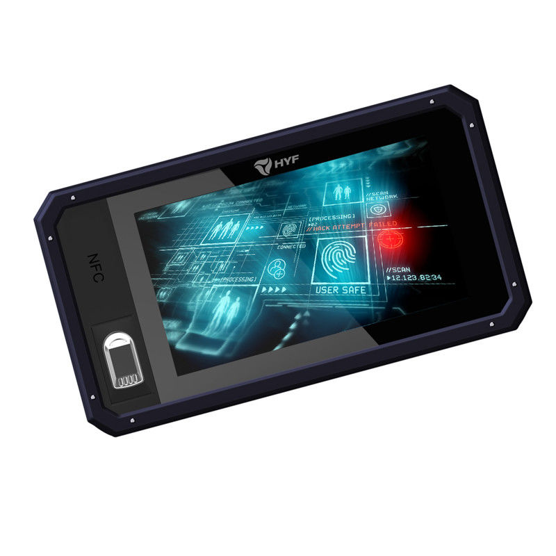 Removable Rugged Tablet PC 8 Inch Fingerprint Biometric Tablet NFC Android 7.0