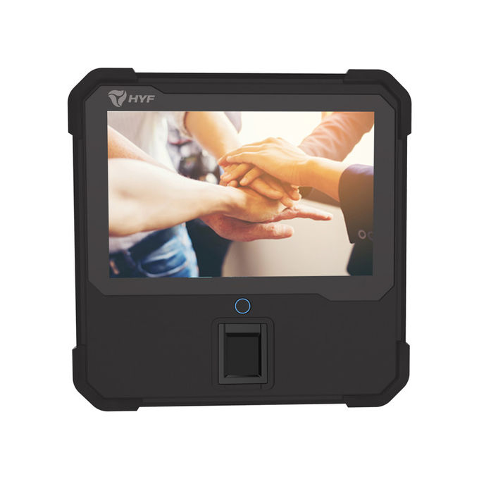 SDK 8 Inch Black Mobile Android Tablet Biometric Fingerprint For Travel 1