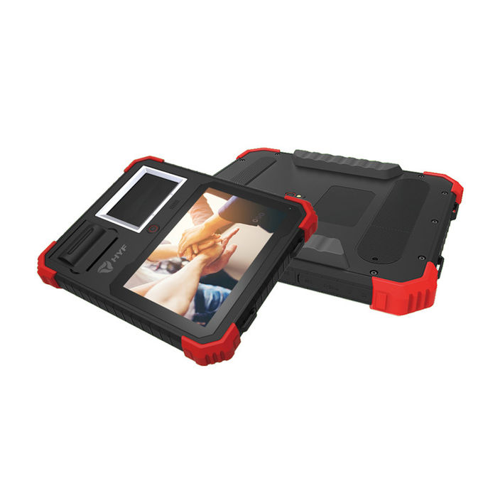Qual Core Biometric Tablet PC FAP50 Industrial Tablet With Fingerprint Scanner 0