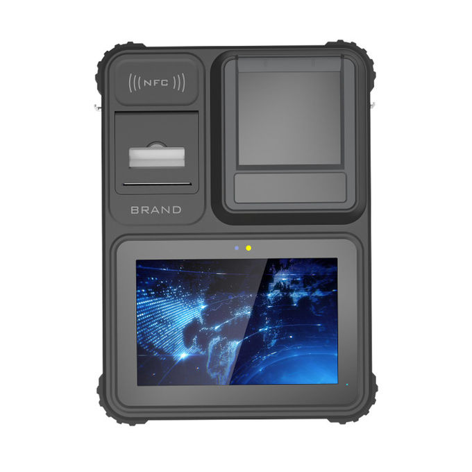 8 Inch HYF Industrial Tablet PC Fingerrprint Biometric Mobile ID Verification Machine 0