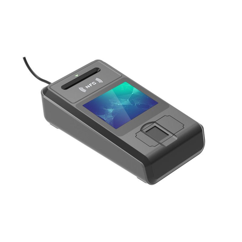 USB Port Biometric Card Reader Fingerprint 13.56MHz Payment Verfication 1000mAh