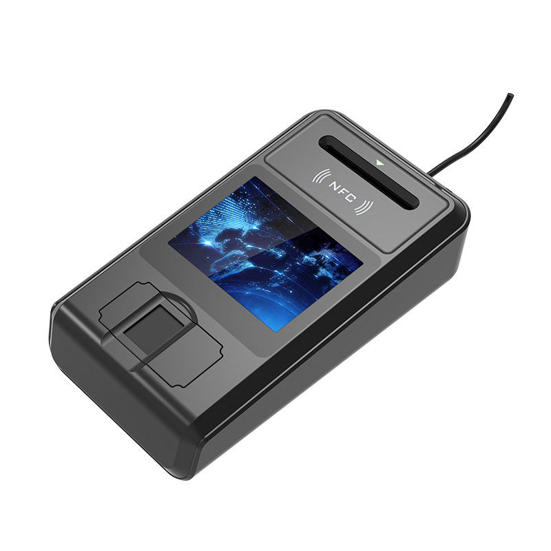 buy Multi Touch Screen Single Suprema Biometric Contact Card Reader 1000mAh online manufacturer